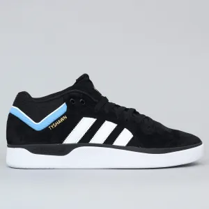 adidas Tyshawn Shoes Core Black / Cloud White / Light Blue
