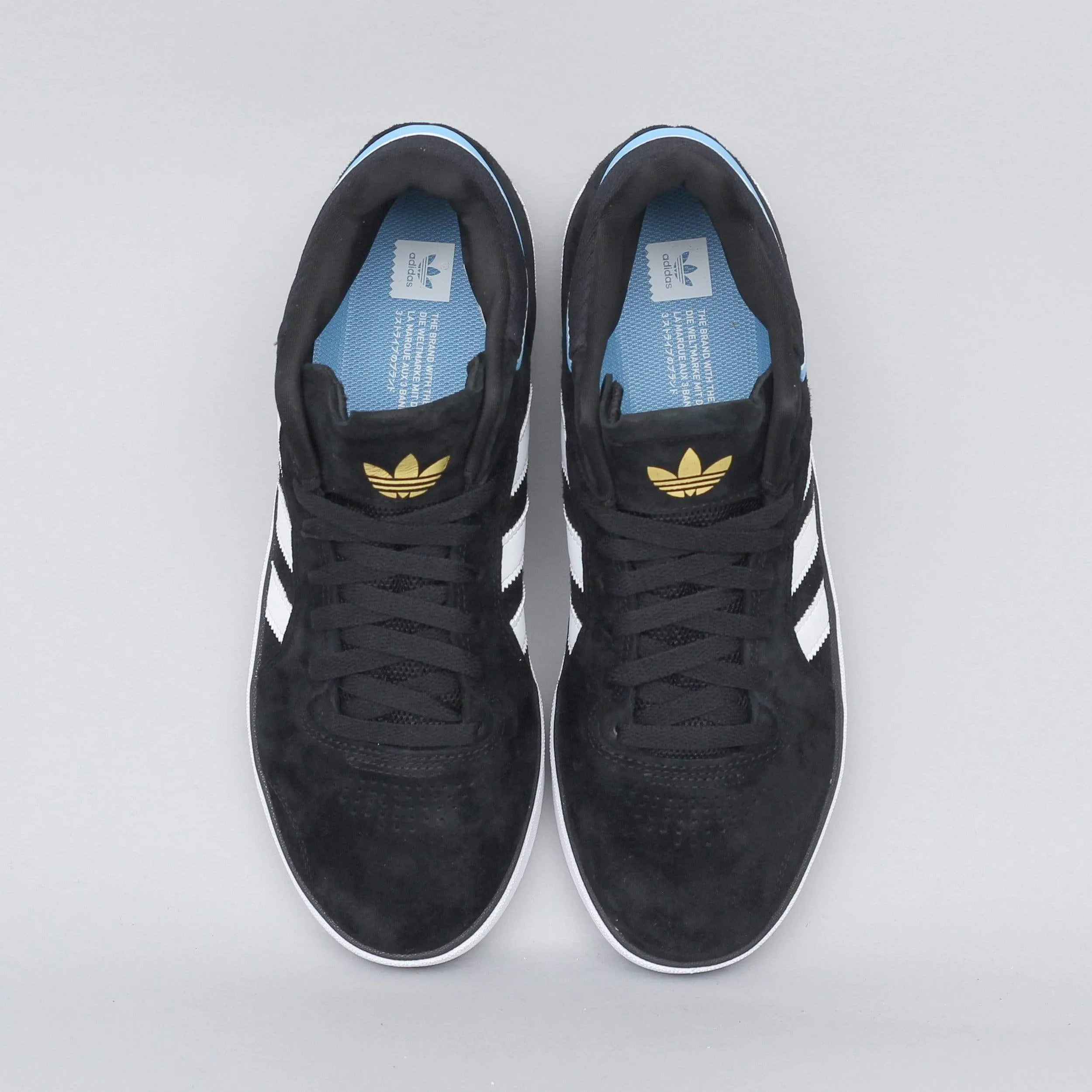 adidas Tyshawn Shoes Core Black / Cloud White / Light Blue