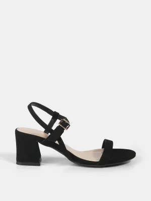 Ankle Strap Block Heeled Sandal