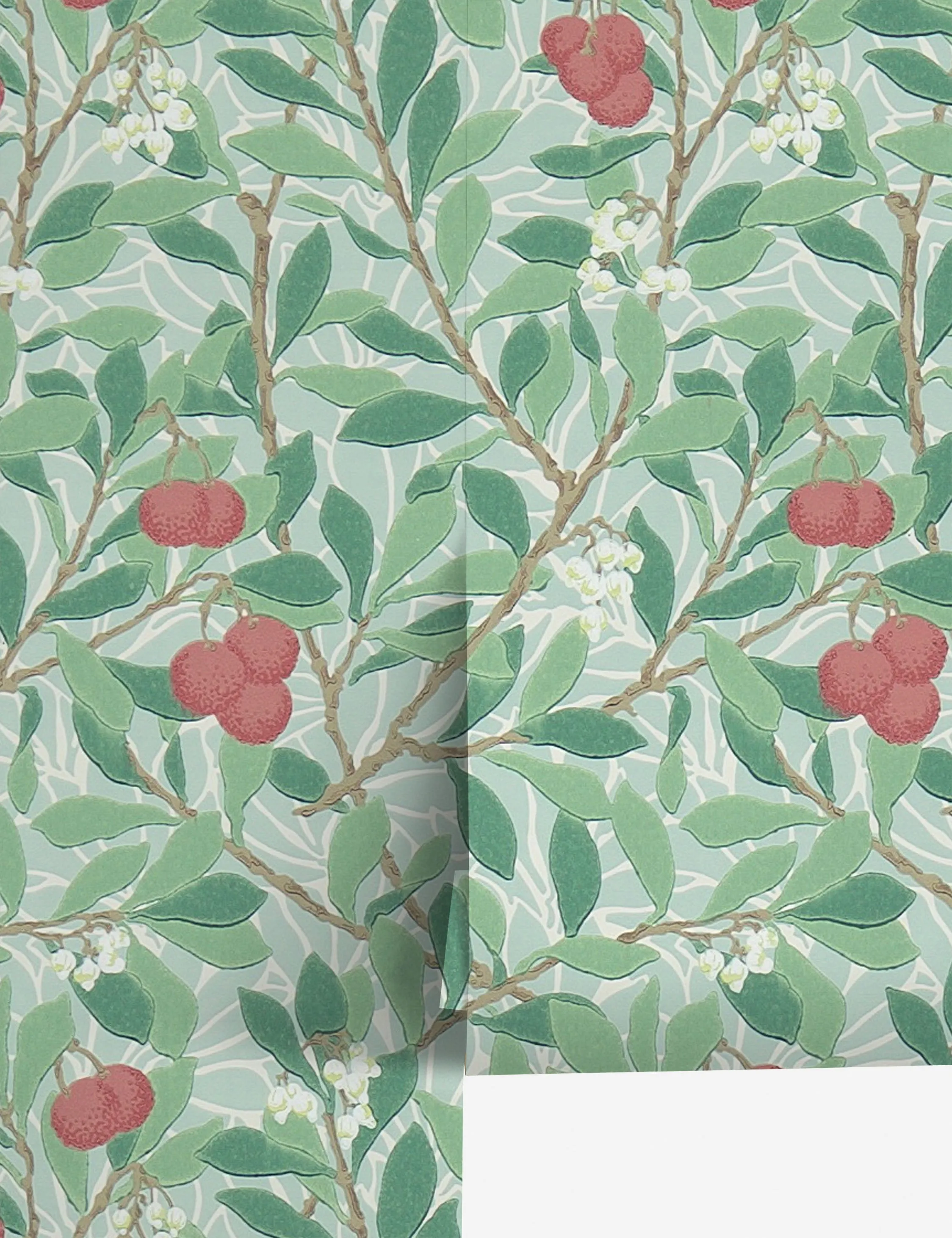 Arbutus Wallpaper by Morris & Co.