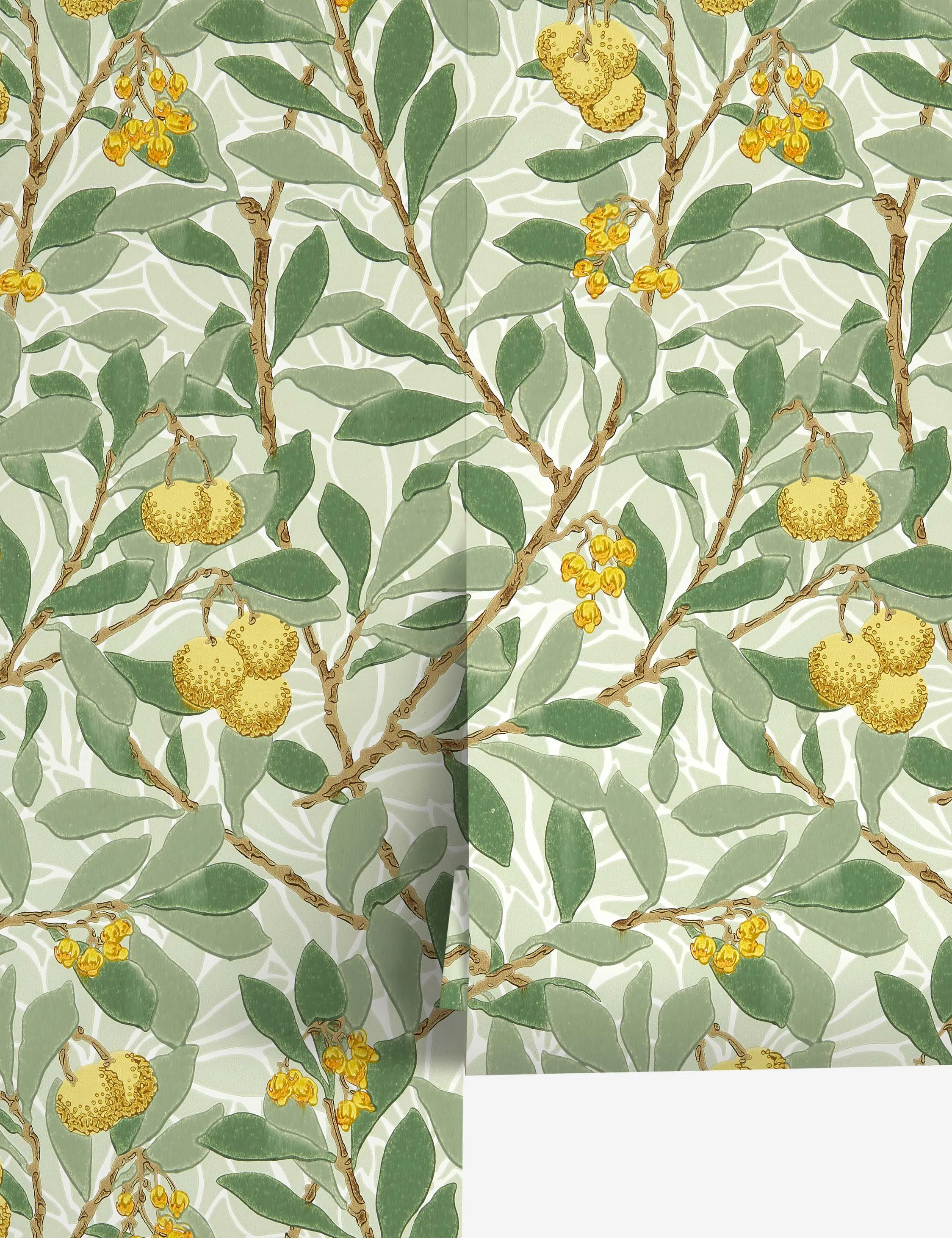 Arbutus Wallpaper by Morris & Co.