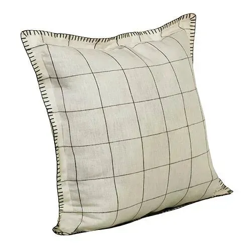 Estate 08152BLI Black/Ivory Pillow