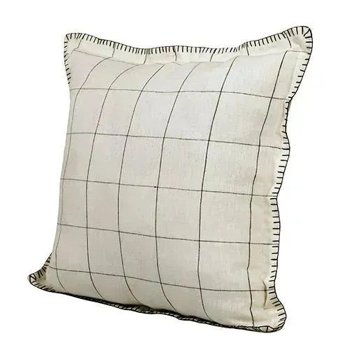 Estate 08152BLI Black/Ivory Pillow