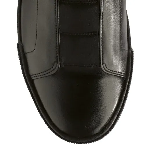 Hogl Black Slip On Trainer|10366001