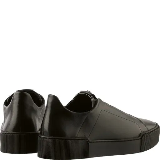 Hogl Black Slip On Trainer|10366001