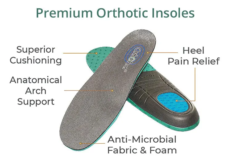 Orthofeet Men Sprint Tie-Less - Blue
