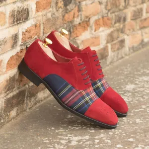 Oxford-Suede, Sartorial, Red