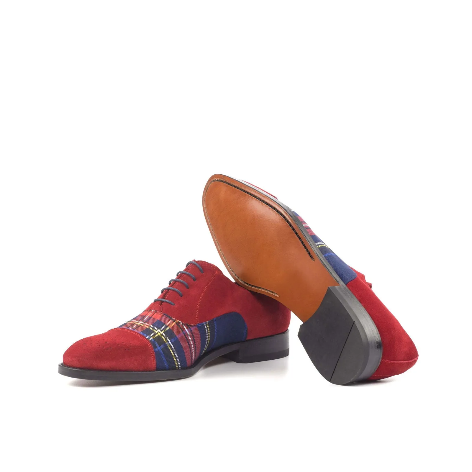 Oxford-Suede, Sartorial, Red