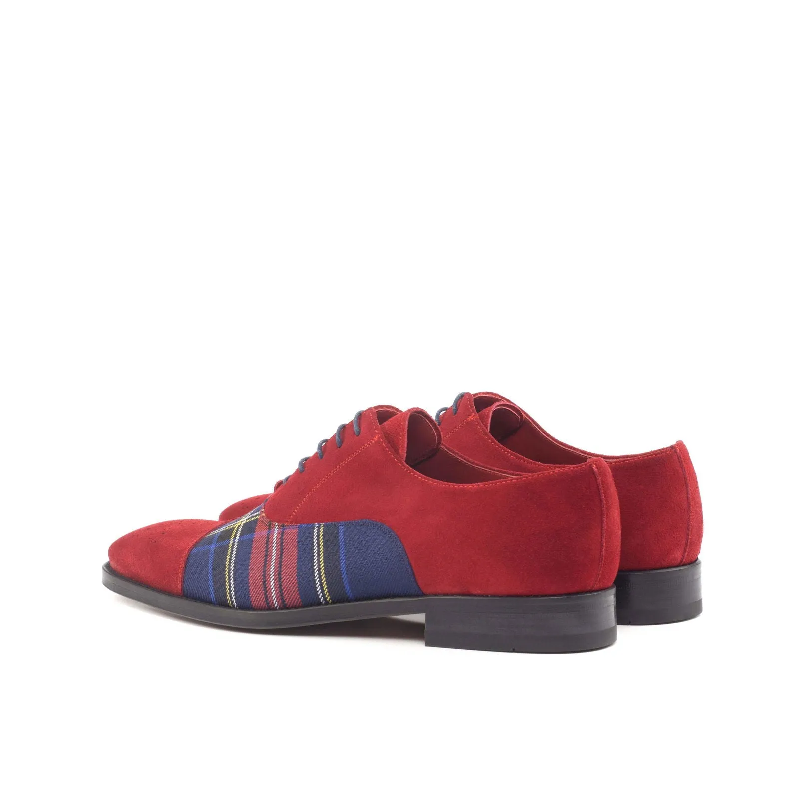Oxford-Suede, Sartorial, Red