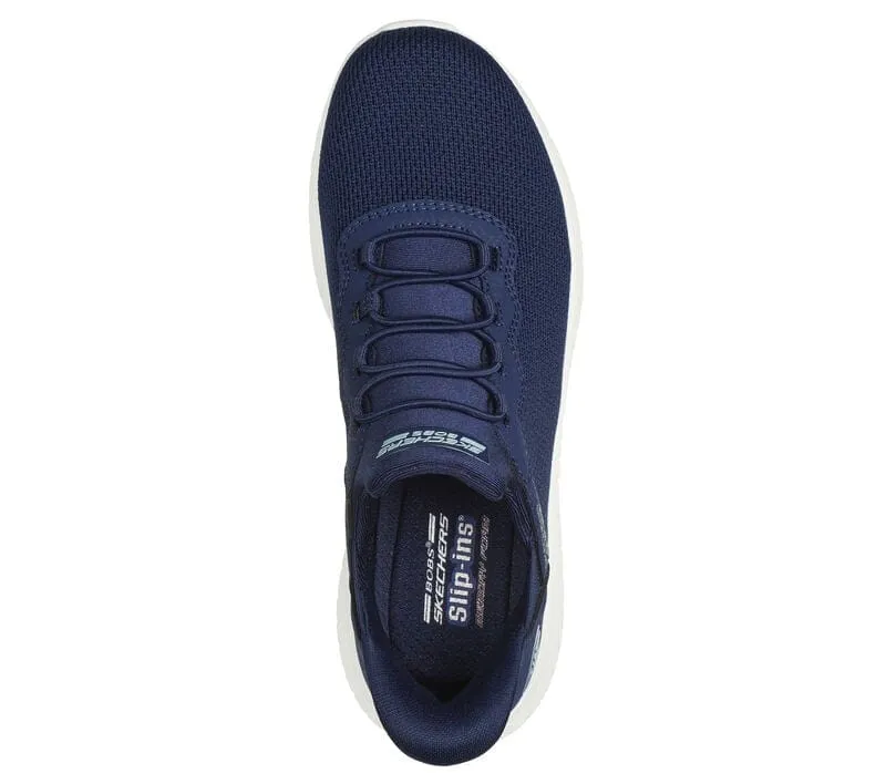 Skechers Women's Squad Chaos Sneakers- Navy