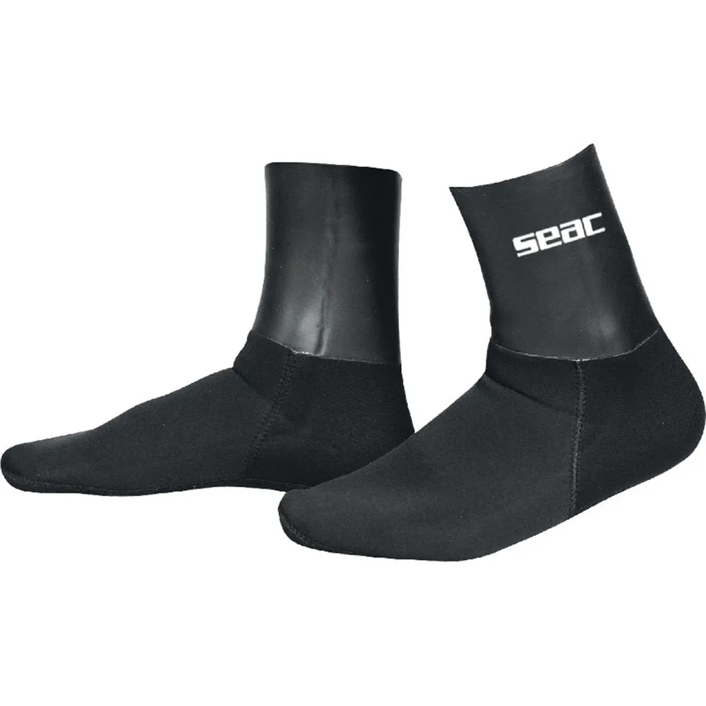 Used Seac Anatomic Socks, 5 mm Neoprene Freediving and Spearfishing Socks