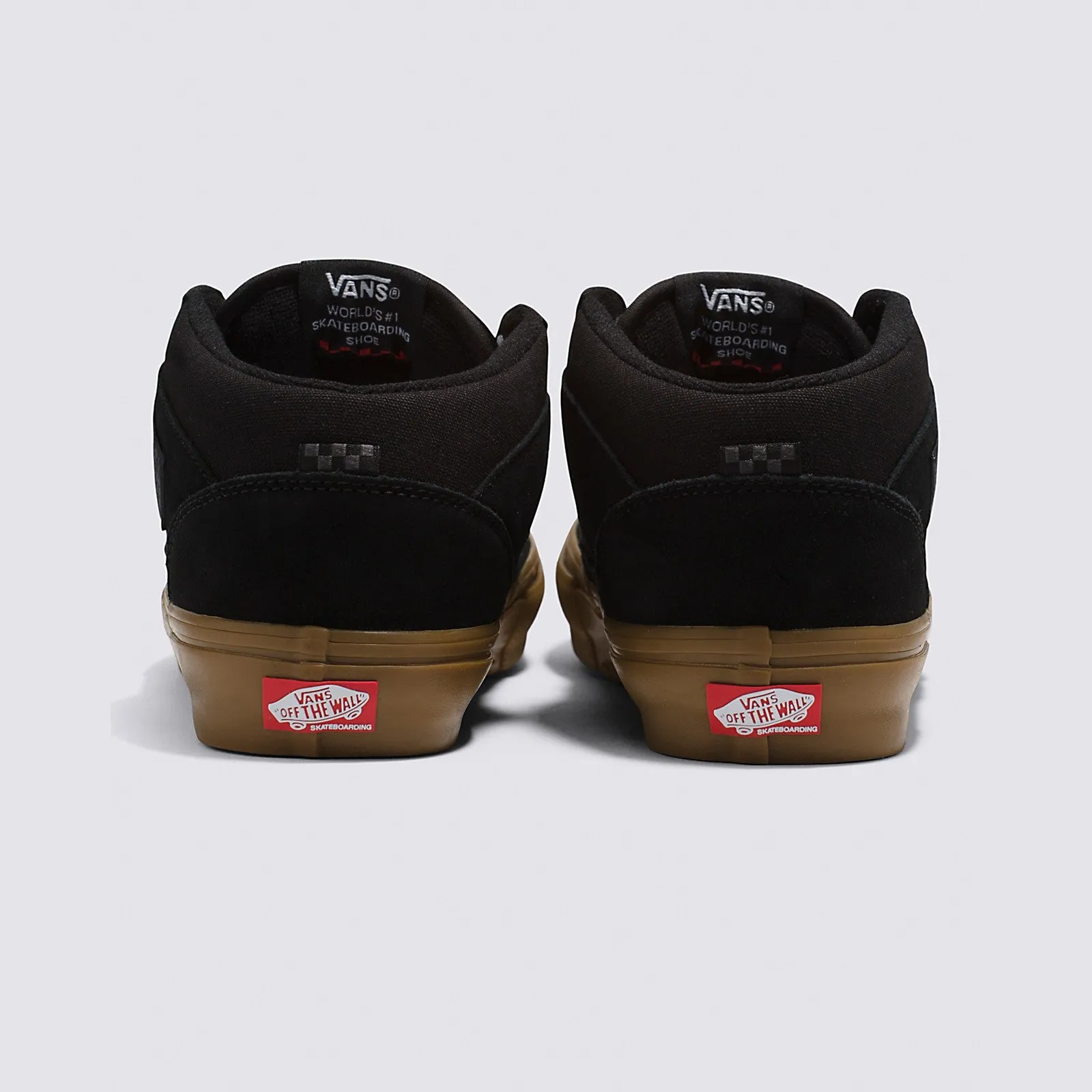 Vans Skate Half Cab Skateboard Shoe - Black/Gum
