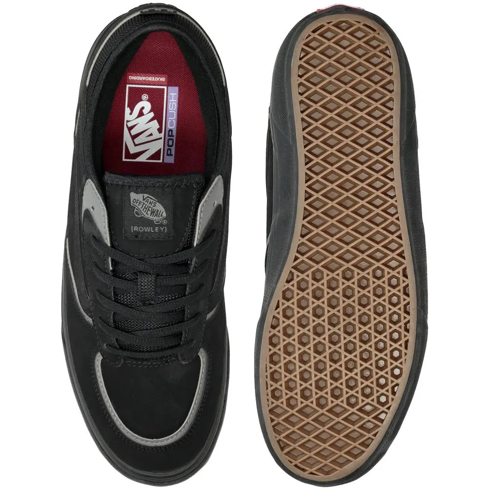 Vans Skate Rowley Black Pewter Skate Shoes