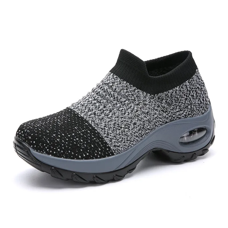 Women Shoes Slip on Platform Sneakers