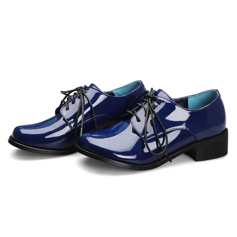 ZOGEER Oxford Patent Leather Shoes
