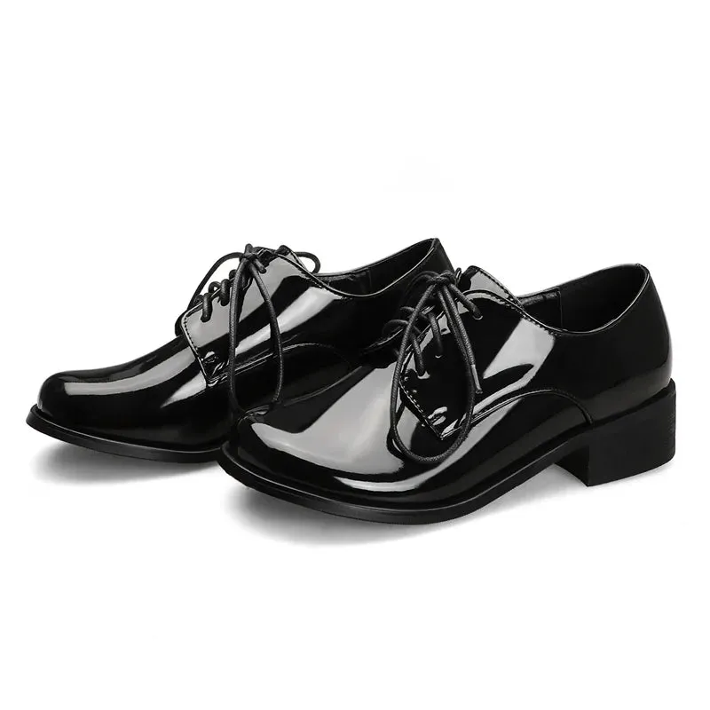 ZOGEER Oxford Patent Leather Shoes