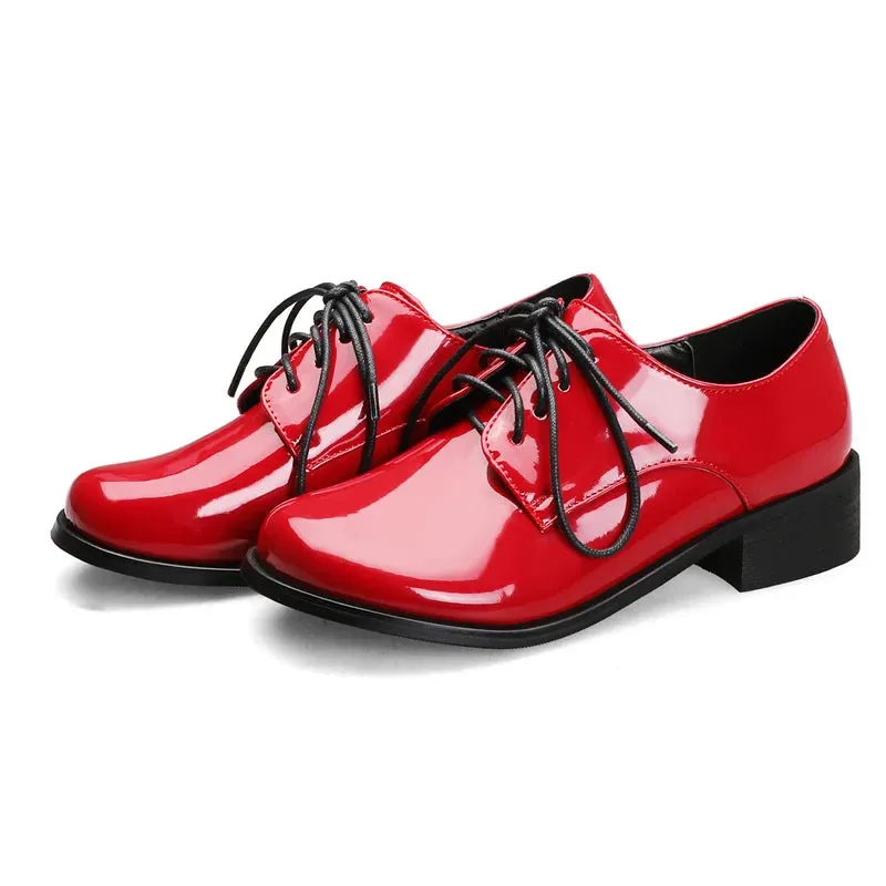 ZOGEER Oxford Patent Leather Shoes